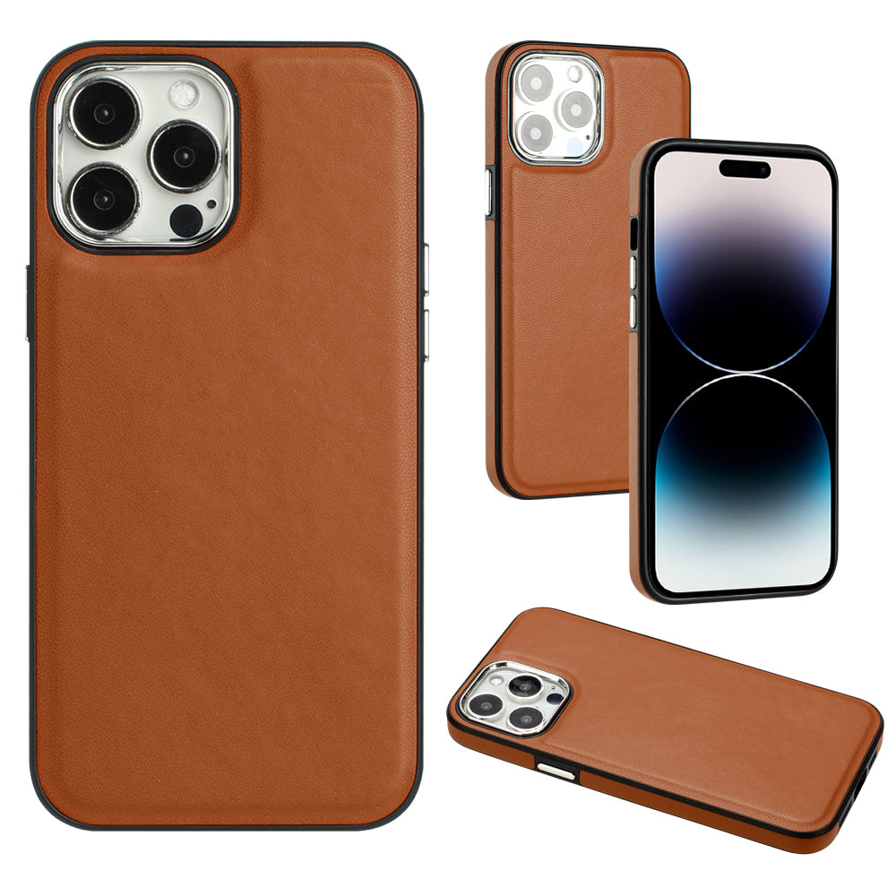YB Leather Coating Series-6 For iPhone 14 Pro PU Leather TPU Shell Drop Protection Cell Phone Case YB Leather Coating Series-6 For iPhone 14 Pro PU Leather TPU Shell Drop Protection Cell Phone Case